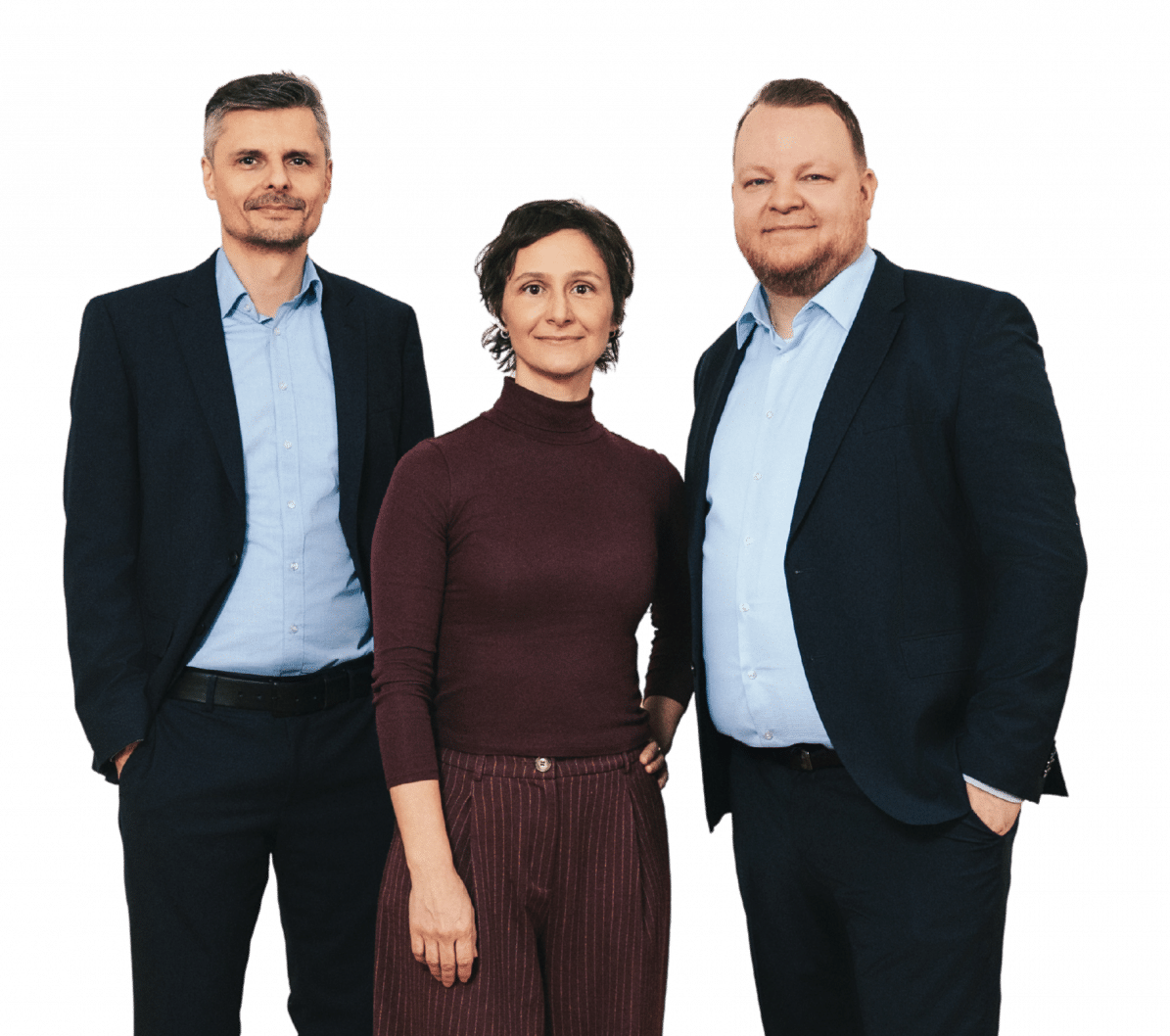 Drei Mitarbeiter von BK Baumeister und Kollegen Verbraucherkanzlei